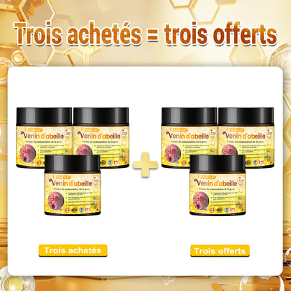PUROSA® Crème de soin au venin d’abeille – Anti-âge, hydratation, réparation cutanée, unification du teint, traitement de l’acné et des taches brunes, élimination des verrues et des grains de beauté, soulagement du psoriasis