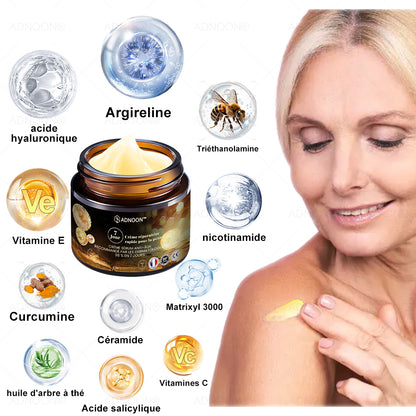ADNOON® 🌼 Crème Multifonction 7-en-1 — Soutien professionnel fourni par la Société Française de Dermatologie (SFD) 👨‍⚕️